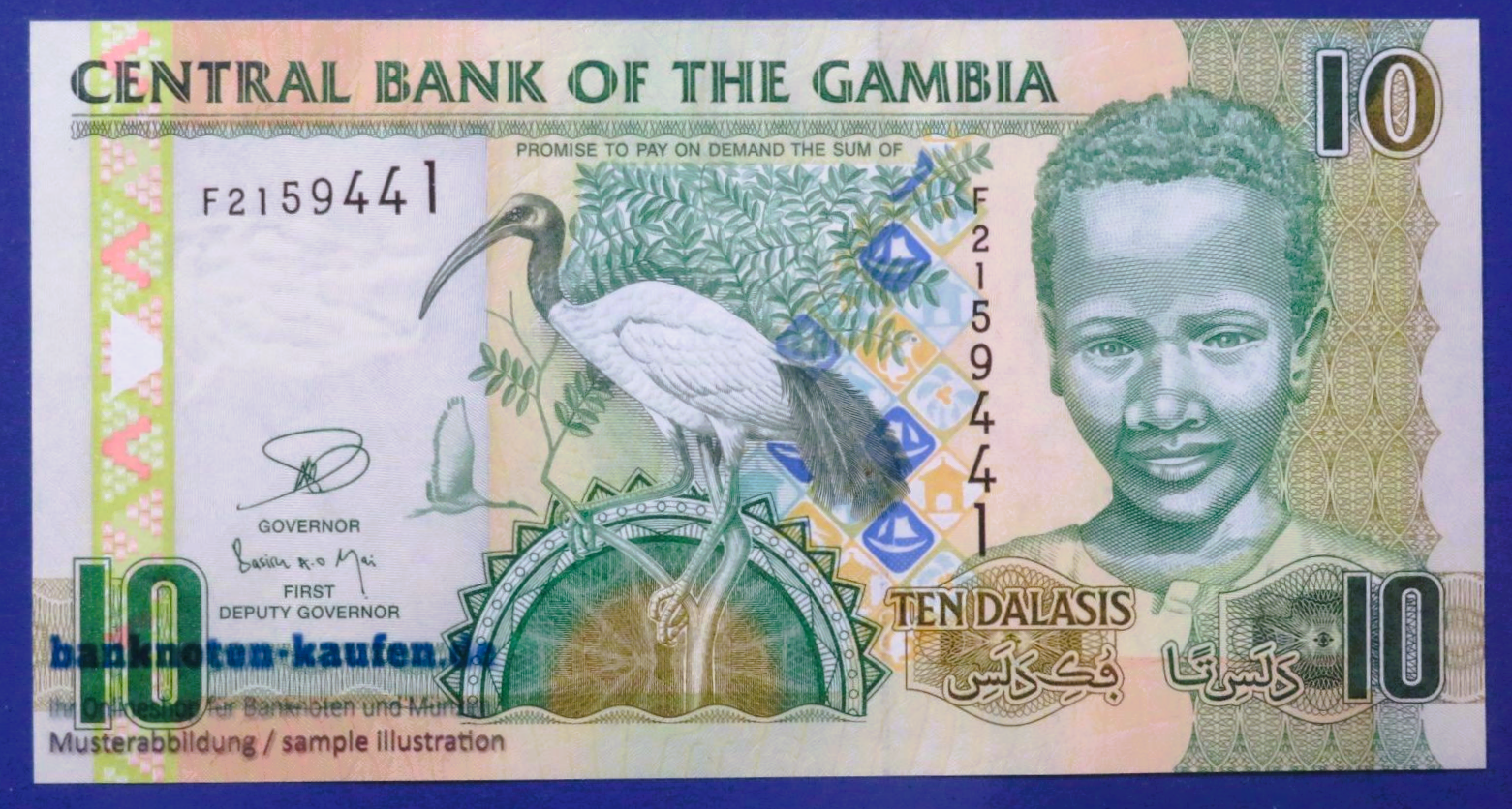 Gambia, 10 Dalasis, 2006ND, uncirculated (UNC), P-26