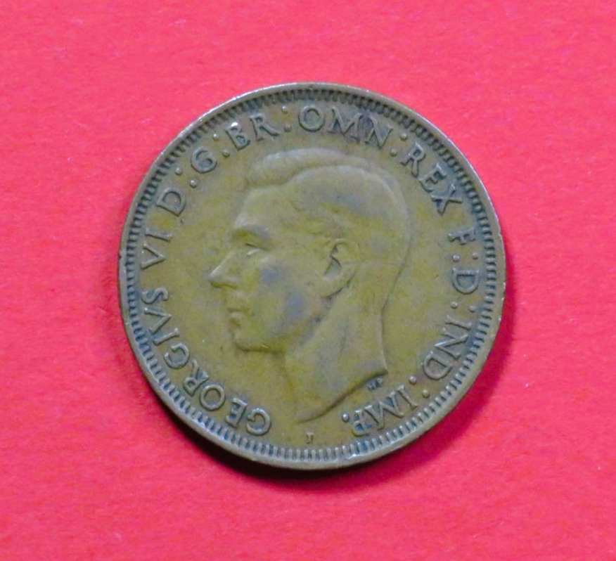 Australia, 1 Penny, 1937-1948, circulated (USED / vf), George VI.