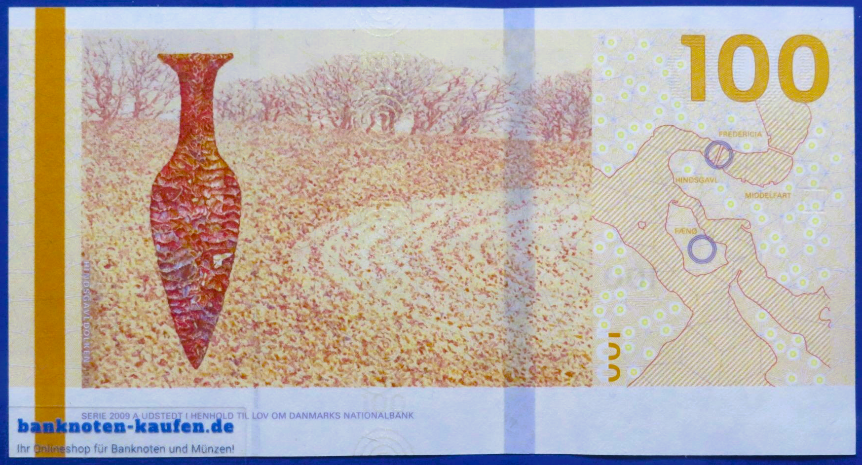 Dänemark, 100 Kroner, 2009A (2024), kassenfrisch (UNC), P-71