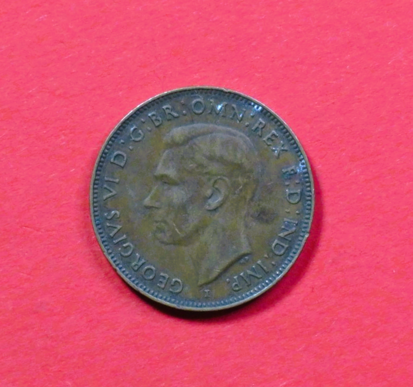 Australia, 1/2 Penny, 1939-1948, circulated (USED / vf), George VI.