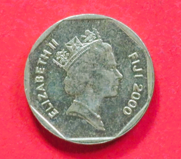 Fidschi: 1 Dollar, 1995-2000, gebraucht (used / ss-vz), # 55