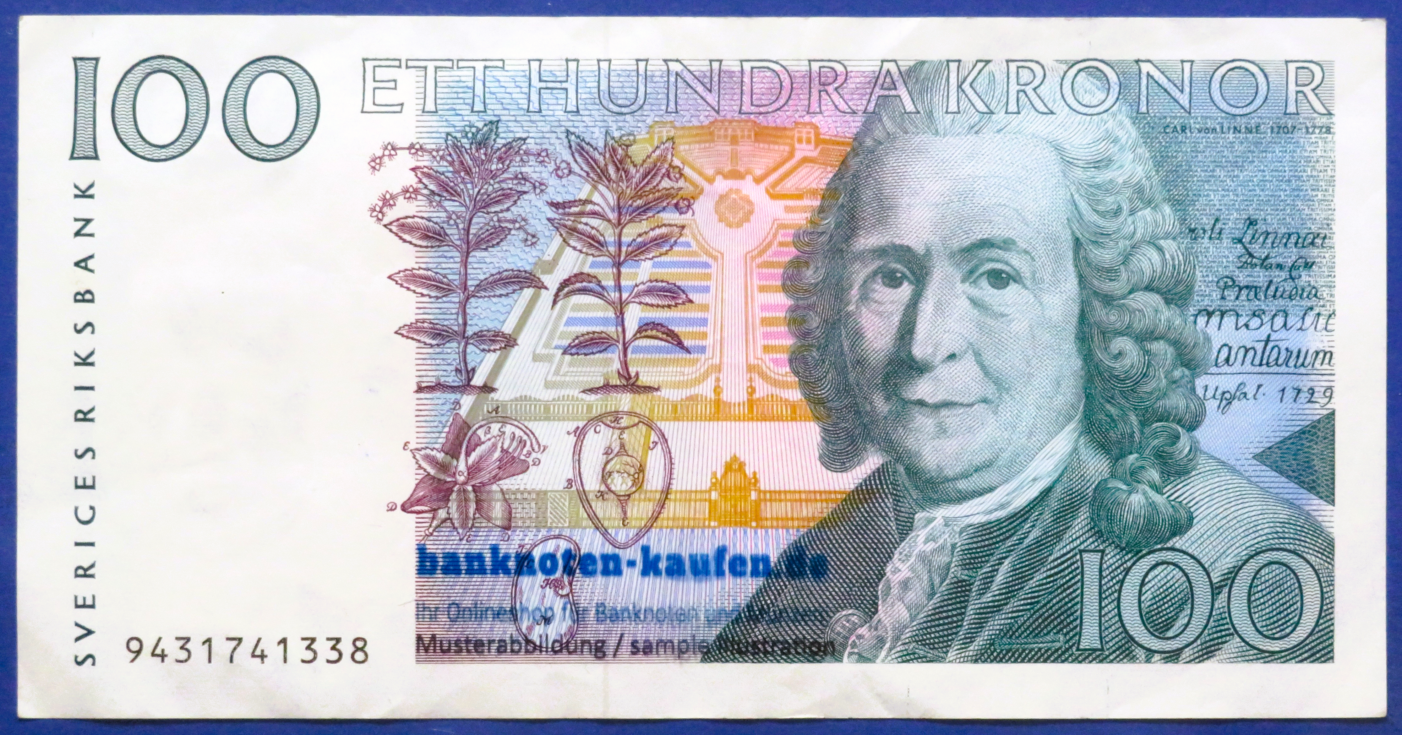 Schweden, 100 Kronor, 1999, gebraucht (USED / VF+), P-57b