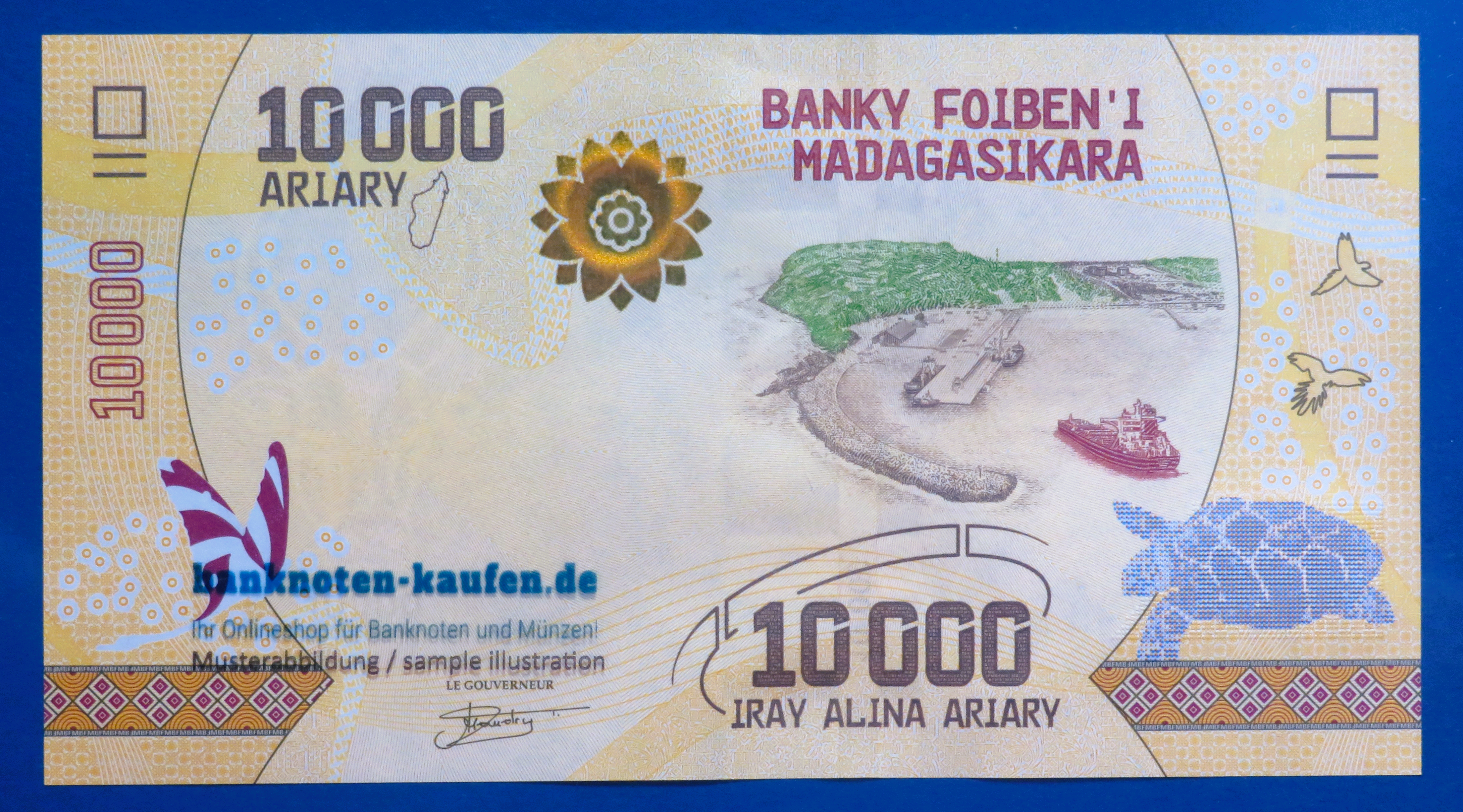 Madagascar - 10,000 Ariary, 2017ND, uncirculated (UNC), P-103