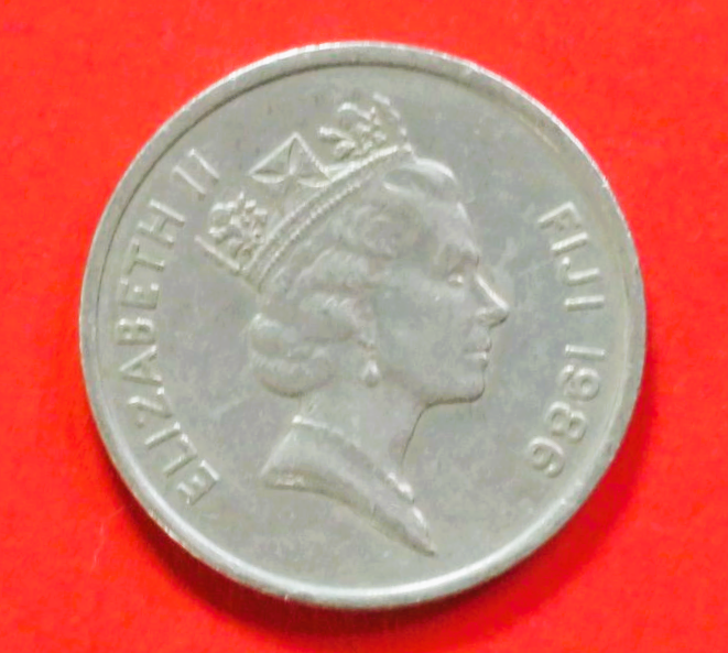 Fidschi: 20 Cents, 1986-1987, gebraucht (used / ss), # 53