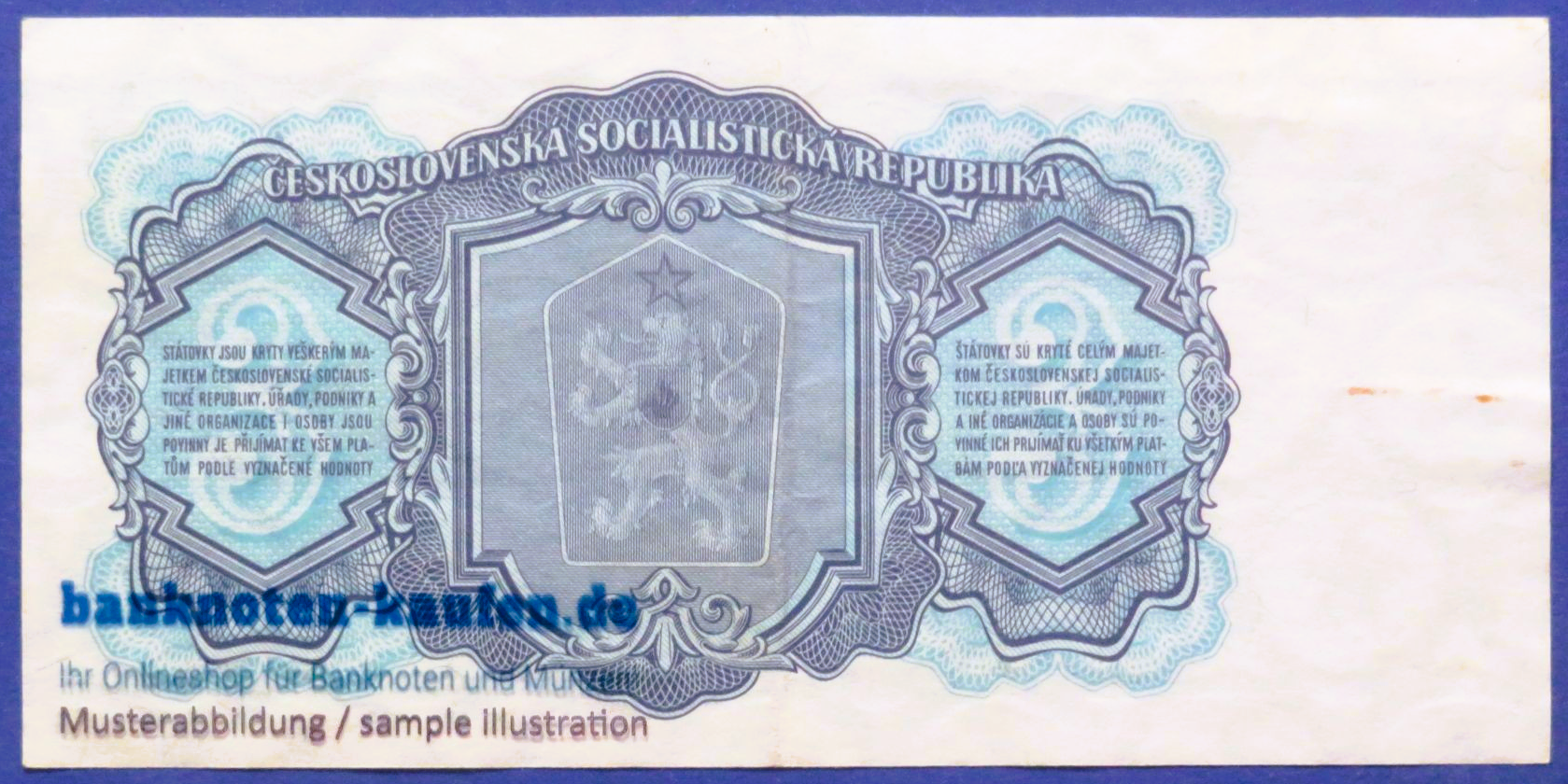 Tschechoslowakei, 3 Koruny, 1961,  gebraucht (USED / VF), P-81a