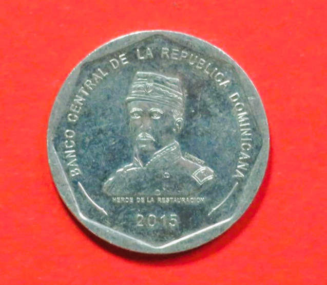 Dominikanische Republik: 25 Pesos, 2005+, gebraucht (used / ss-vz), # 151
