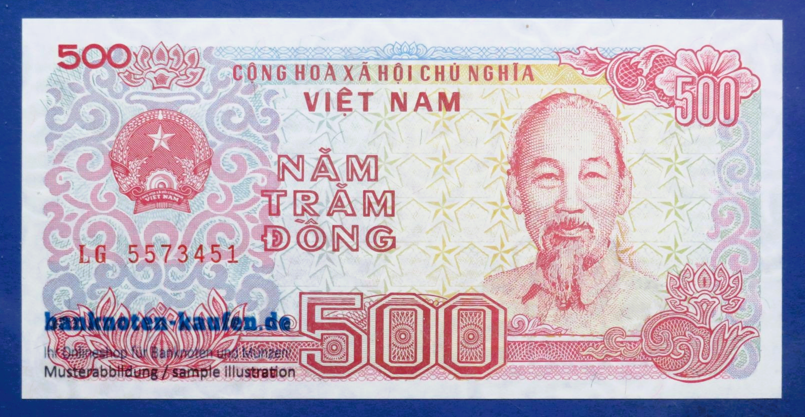Viet Nam, 500 Dong, 1988, uncirculated (UNC), P-101