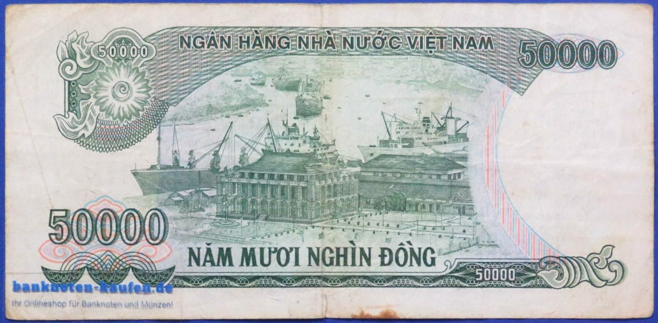 Vietnam, 50.000 Dong, 1994, gebraucht (USED / F), P-116