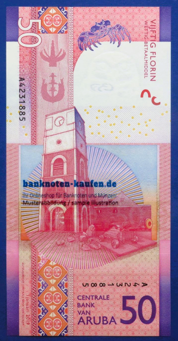 Aruba, 50 Florin, 2019, uncirculated (UNC), P-23a