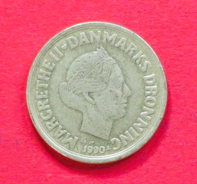 Denmark:  20 Kroner, 1990-1993, circulated (used / vf), # 90