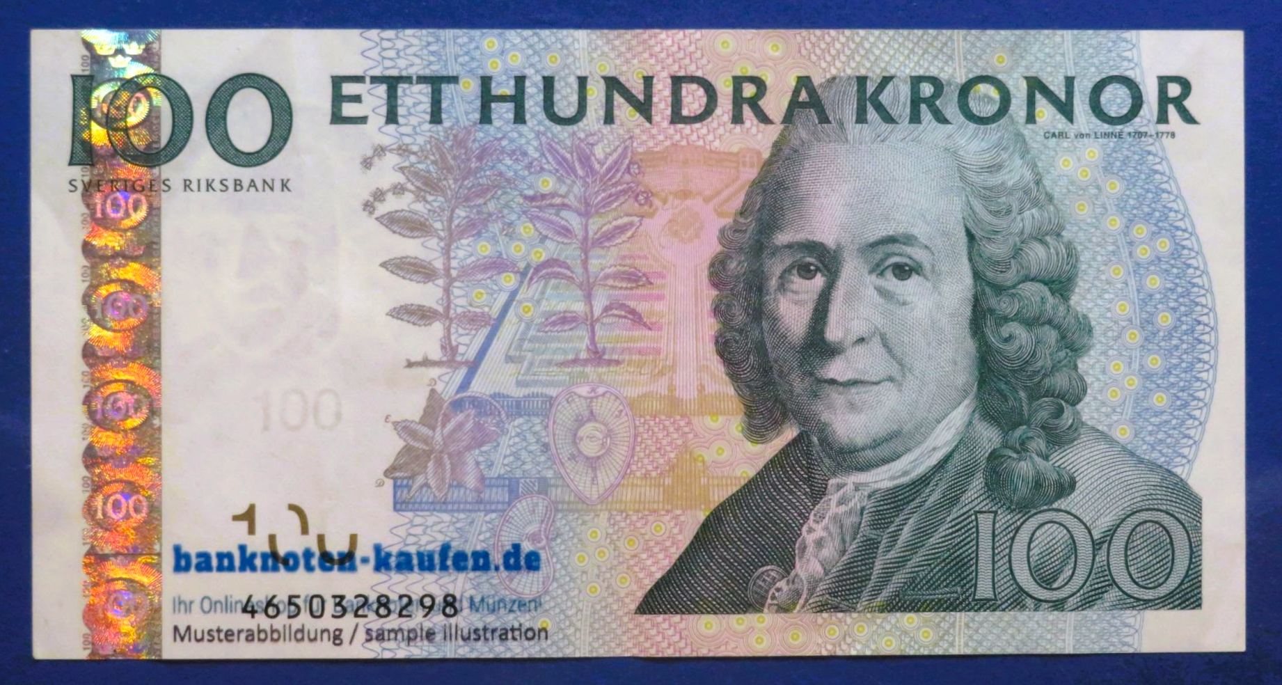 Sweden, 100 Kronor, 2014, circulated (USED / VF+), P-65c