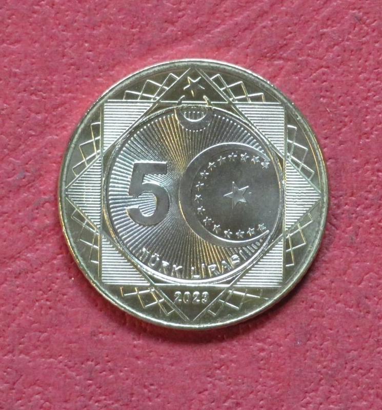 Turkey, commemorative coin, 5 Lira, 2023, uncirculated (UNC)