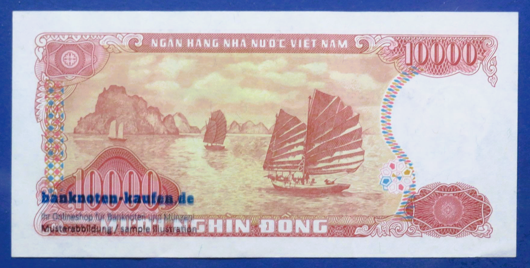 Viet Nam - 10,000 Dong, 1993, circulated (USED / VF+), P-109