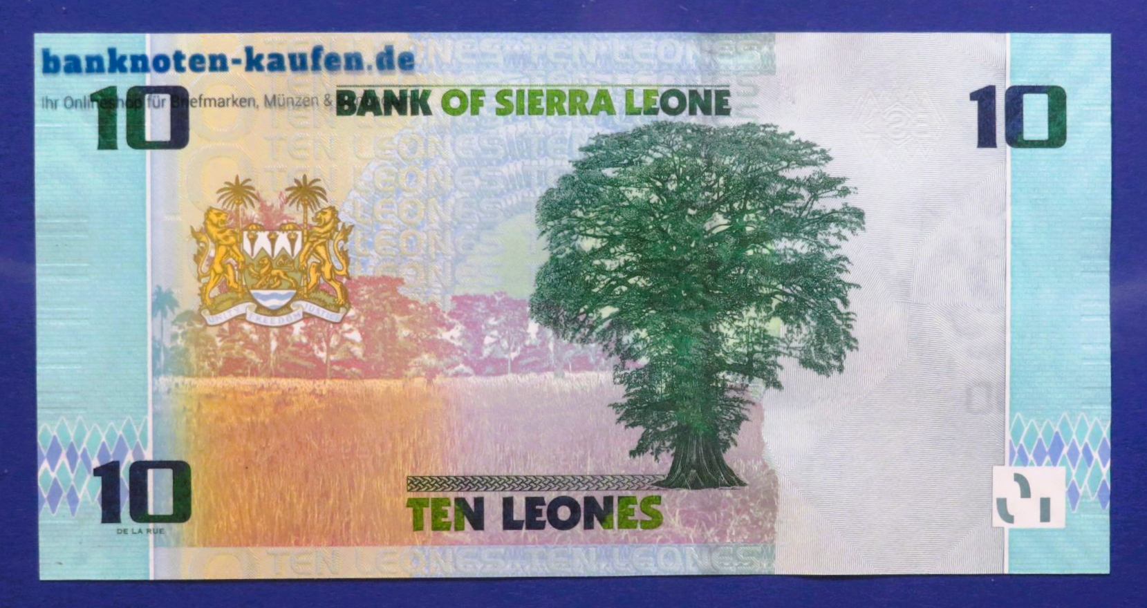 Sierra Leone, 10 Leones, 2022, uncirculated (UNC), P-37a