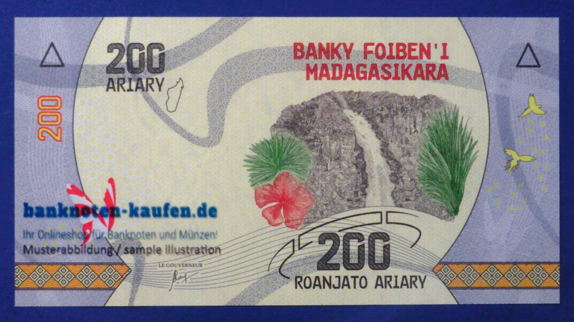 Madagaskar, 200 Ariary, 2017ND, kassenfrisch (UNC), P-98