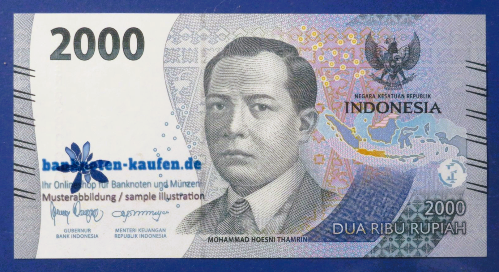Indonesia - 2,000 Rupiah, 2022, uncirculated (UNC)