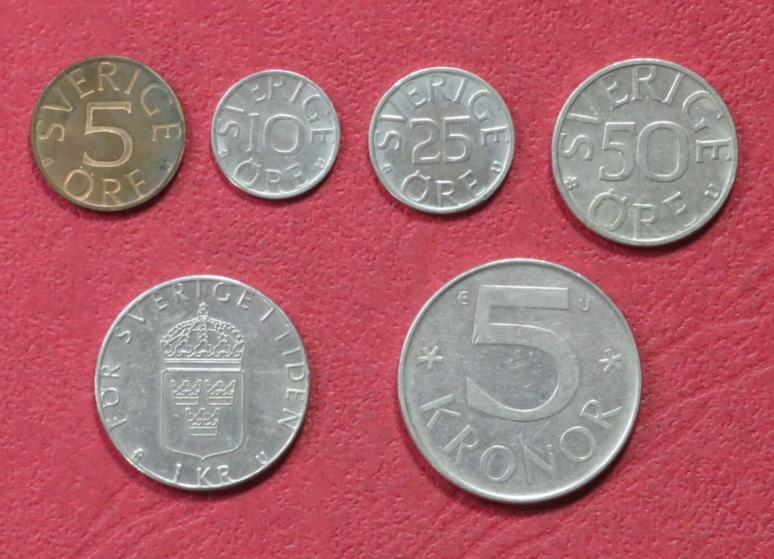Colombia - Coin Set 1974-1981 - USED