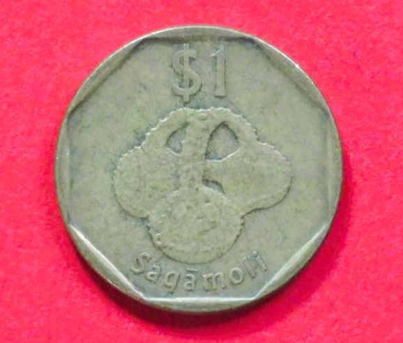 Fidschi: 1 Dollar, 2012+, gebraucht (used / ss), # 200