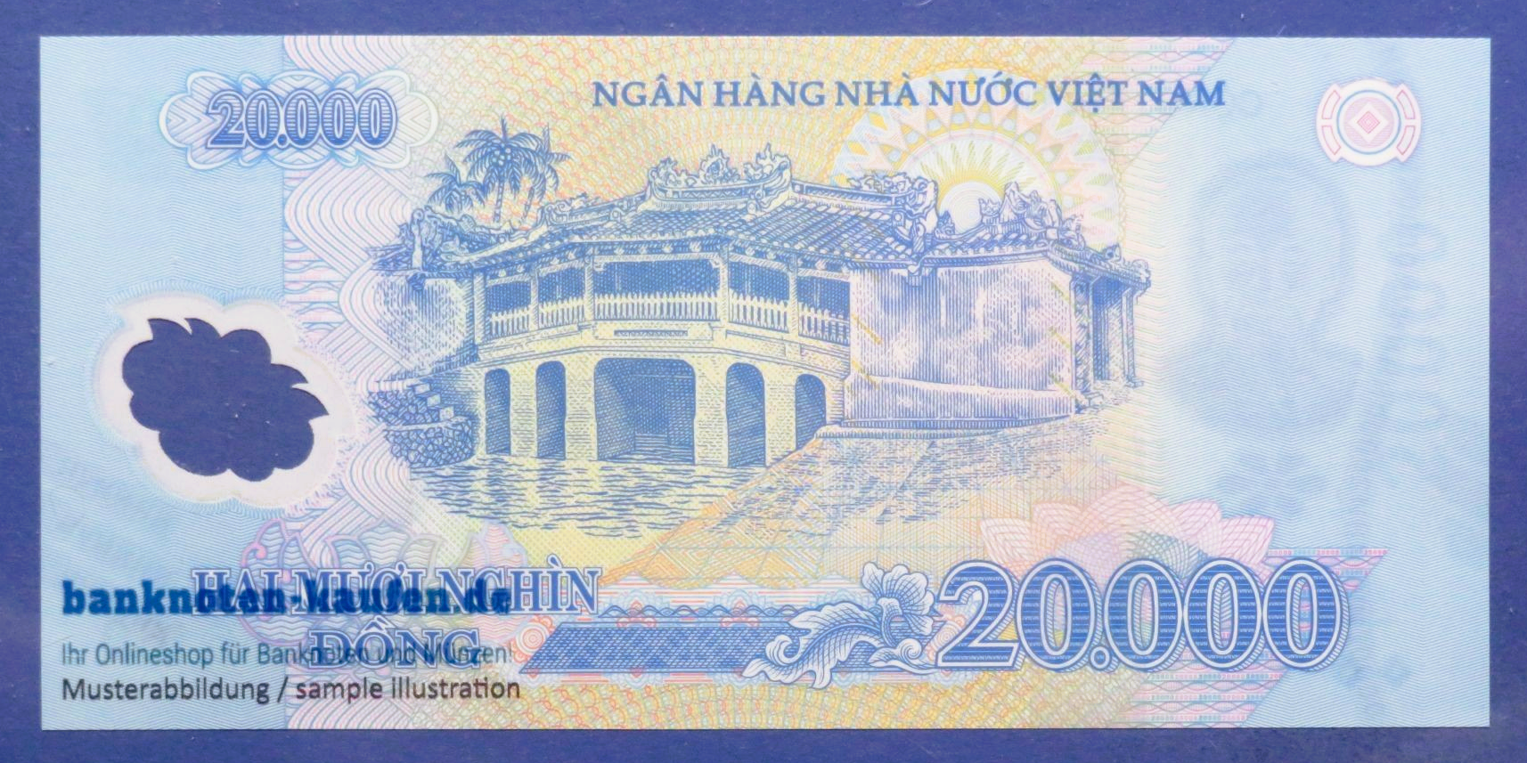 Viet Nam - 20,000 Dong, 2022, uncirculated (UNC), Polymer, P-120