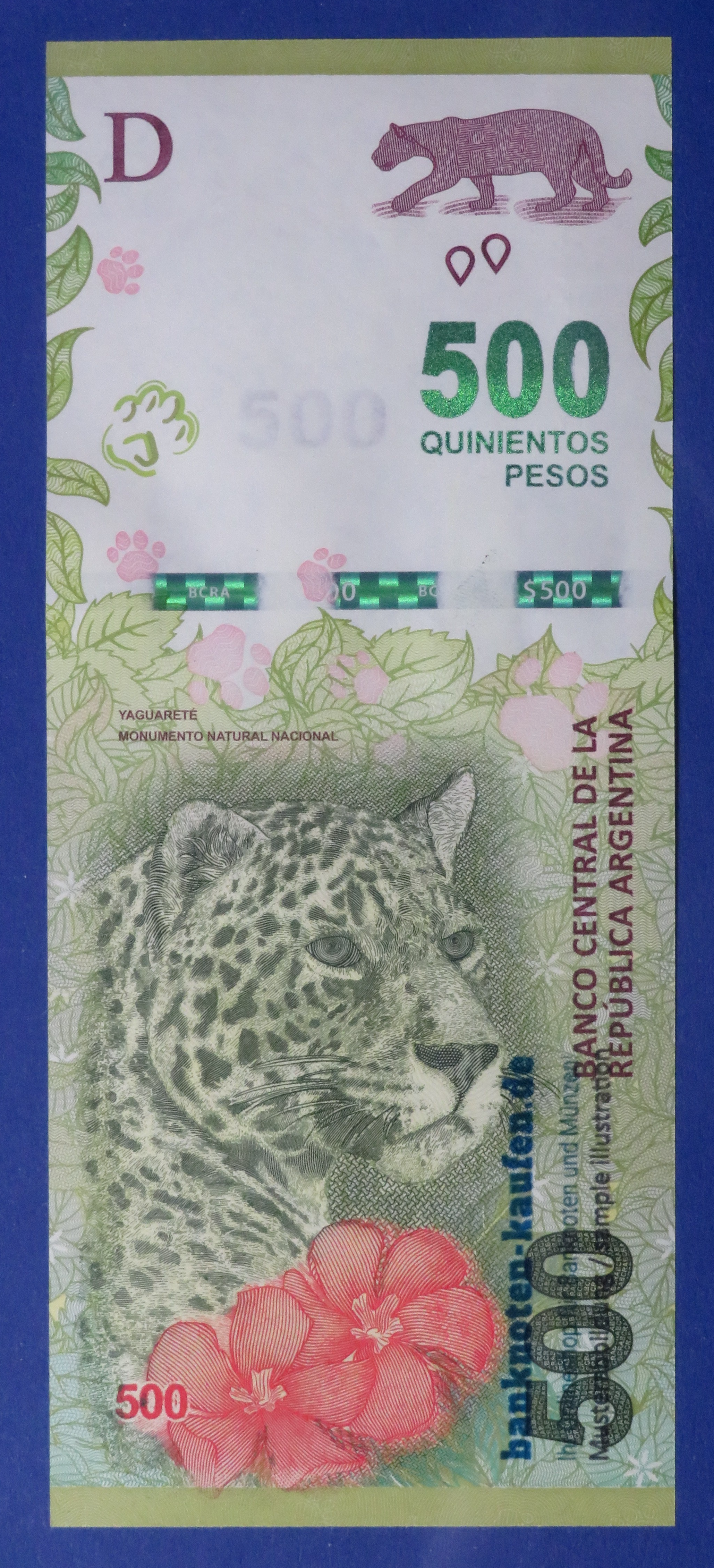 Argentina, 500 Pesos, 2016ND, uncirculated (UNC), P-365