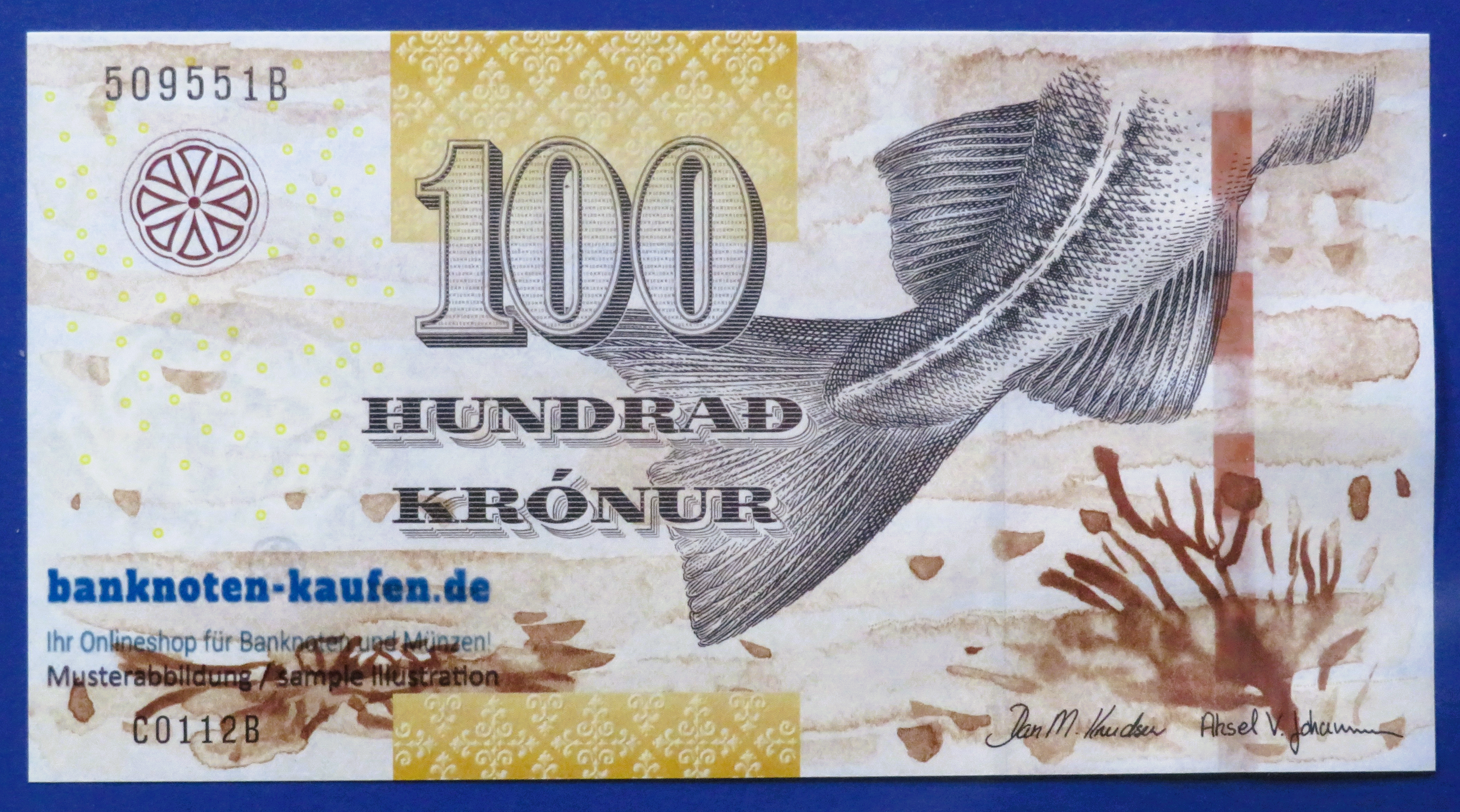 Faeroe Islands, 100 Kronur, 2011, uncirculated (UNC), P-30 