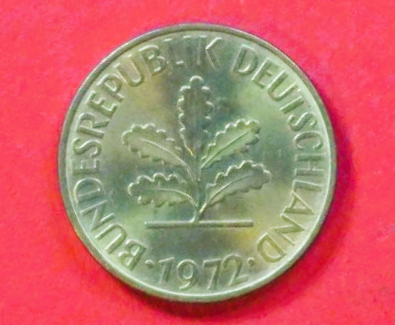 Bundesrepublik Deutschland: 10 Pfennig, 1950-2001, gebraucht (used / ss-vz), # 106