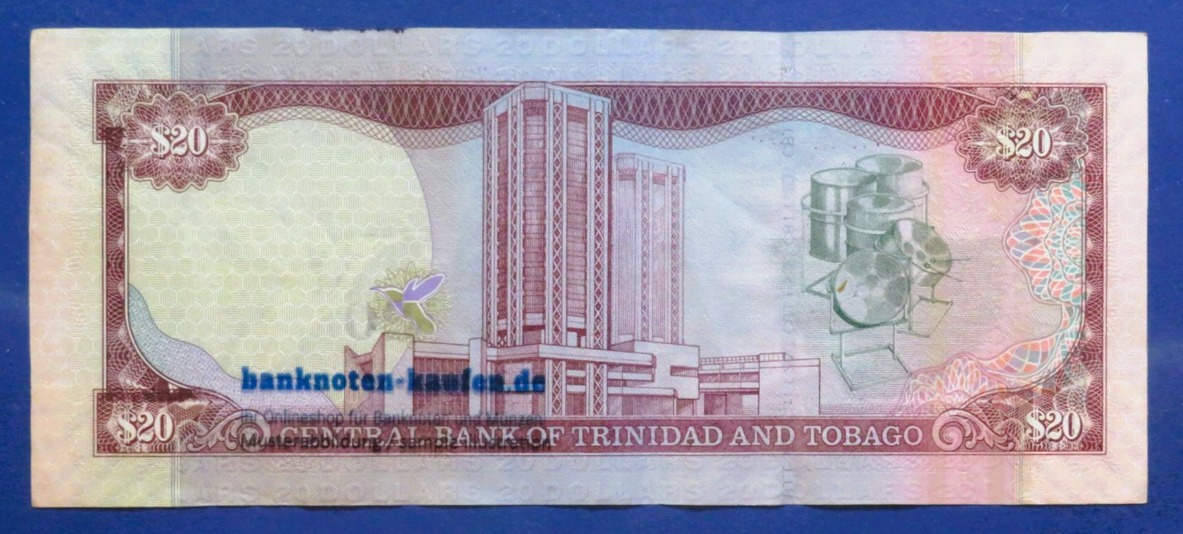 Trinidad und Tobago, 20 Dollars, 2006, gebraucht (UESD / VF+), P-49a