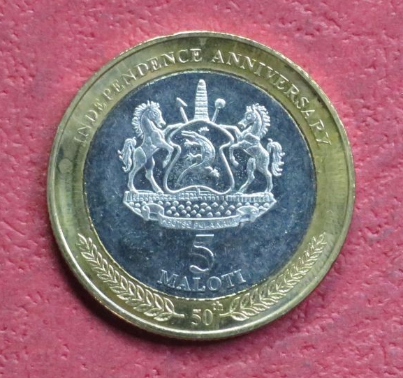 Lesotho, 5-Maloti-coin, 2016, uncirculated (UNC), Commemorative issue