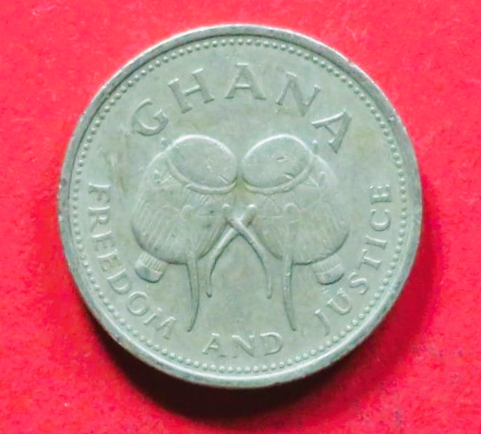 Ghana: 500 Cedis, 1996-1998, gebraucht (used / ss), # 35