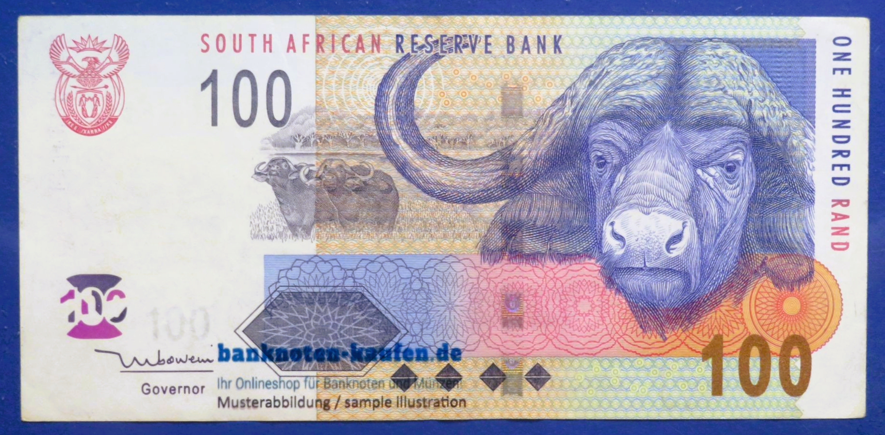 Südafrika, 100 Rand, 2005ND, gebraucht (USED / VF), P-131a