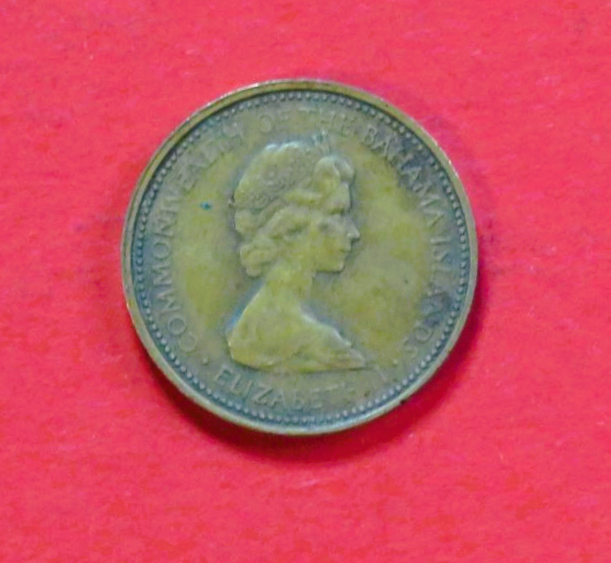 Bahamas: 1 Cent, 1971-1973, gebraucht (USED / ss)