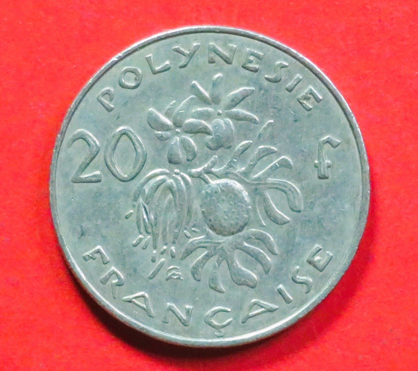 französisch Polynesien: 20 Francs, 2006+, gebraucht (used / ss), # 16a