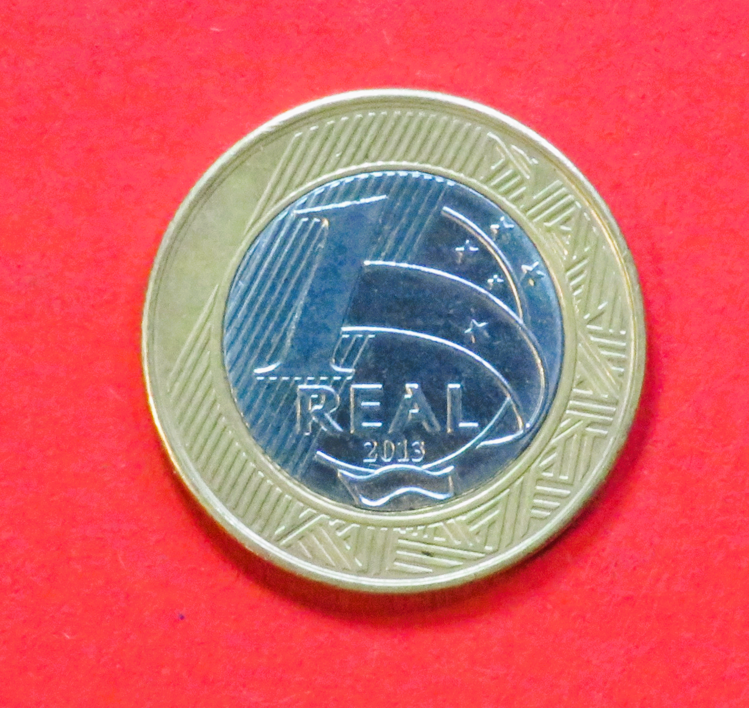 Brazil: 1 Real, 2002+, circulated (used / vf)