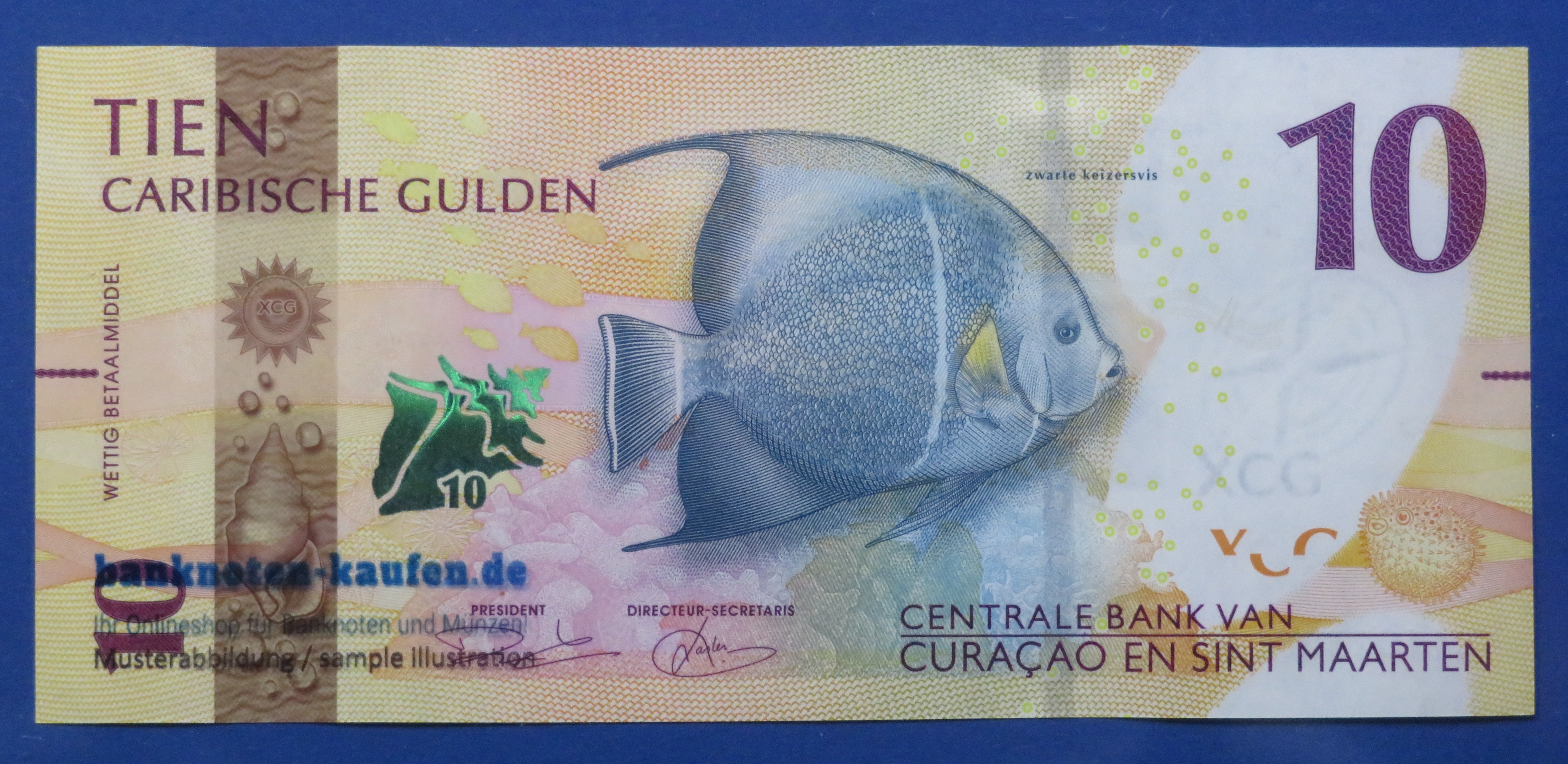 Curacao and Sint Maarten, 10 caribbean Guilder, 2025, uncirculated (UNC)