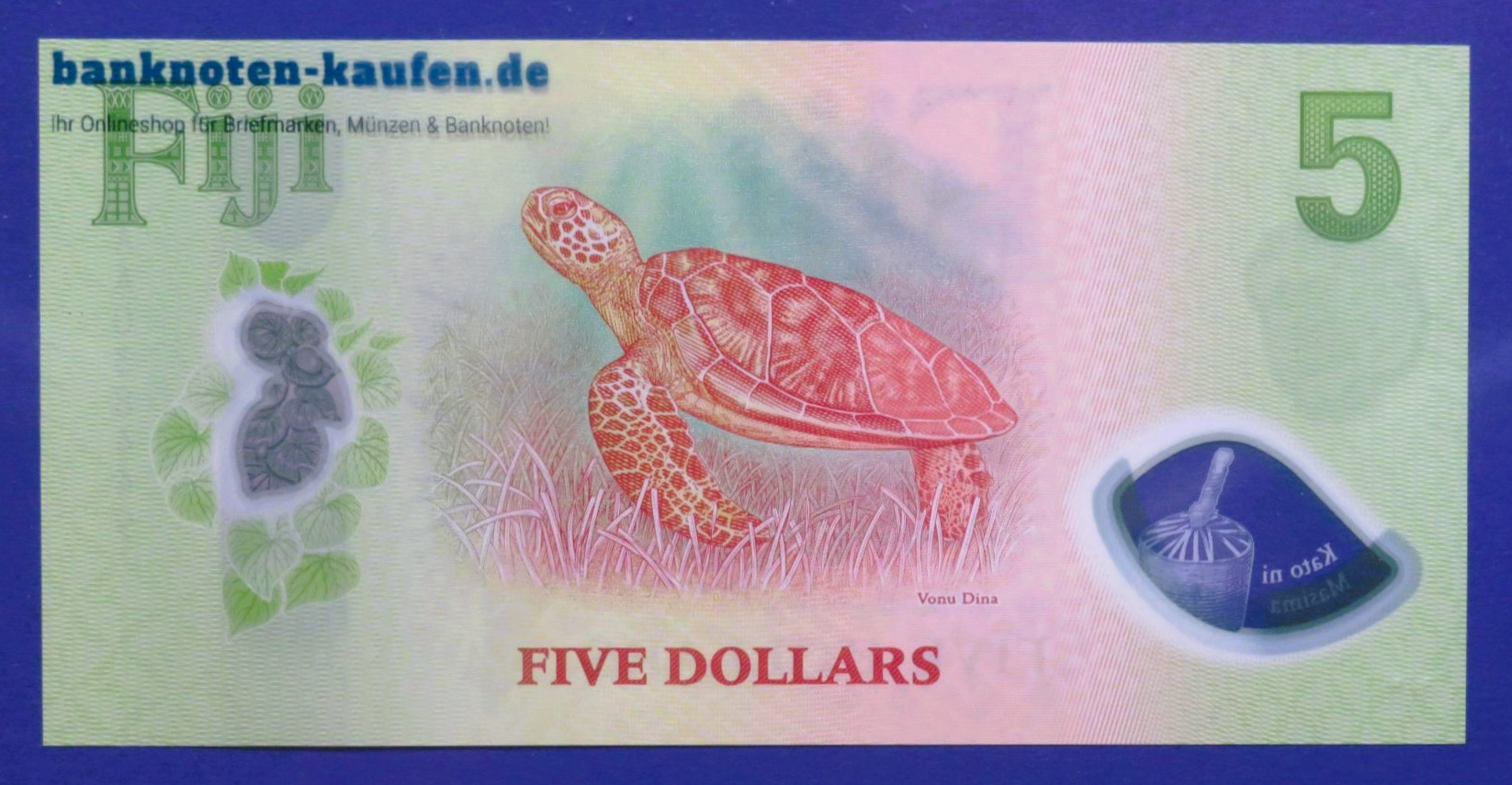 Fiji, 5 Dollars, 2025ND, uncirculated (UNC), Polymer