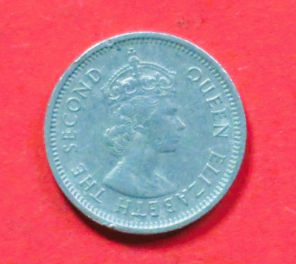 Ostkaribische Staaten: 10 Cents, 1955-1965, gebraucht (used / ss), # 5