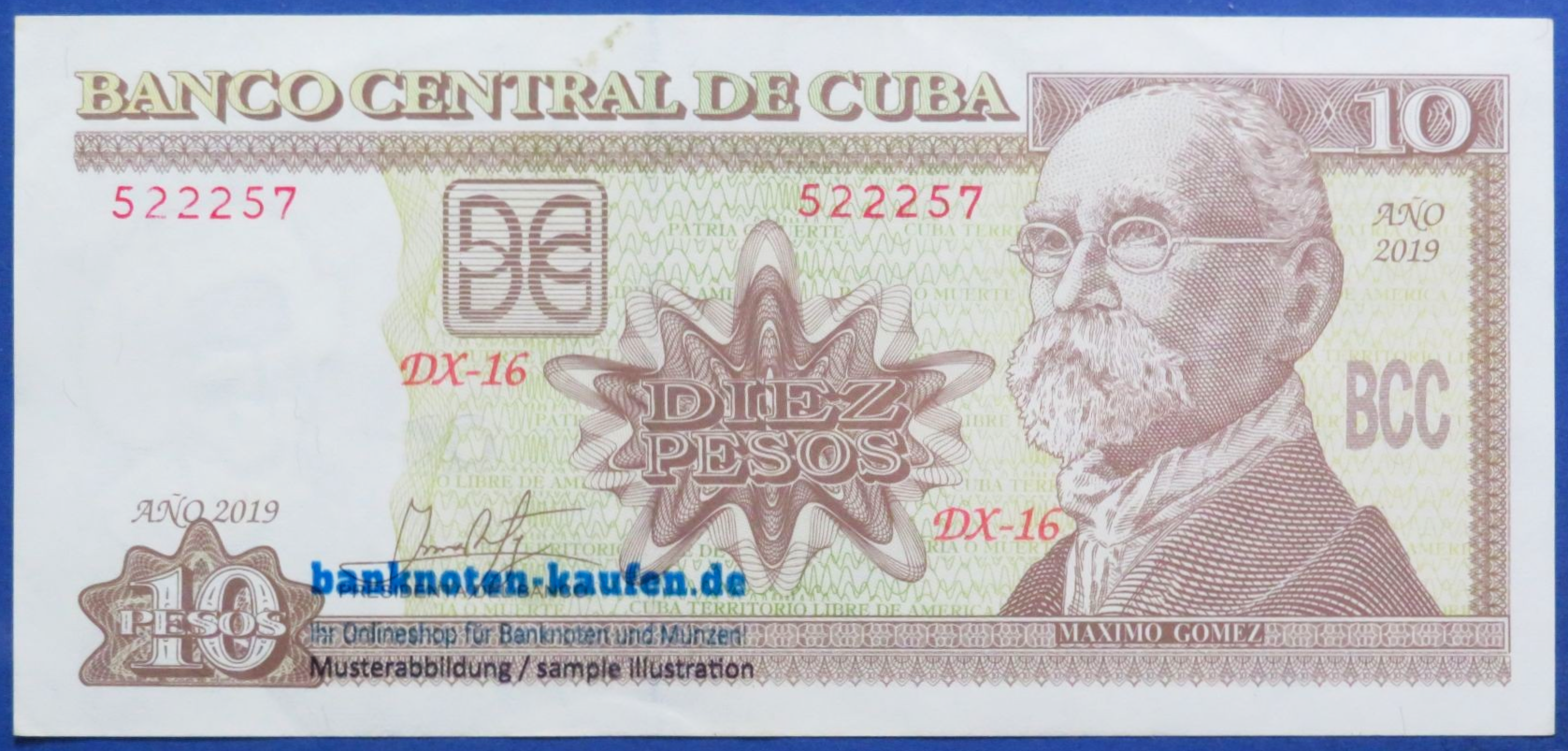 Karibik, 10 Pesos, 2019, gebraucht (USED / VF+), P-117u