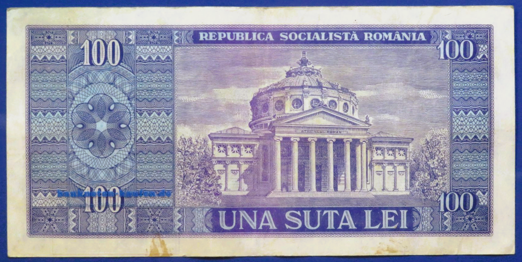 Rumänien, 100 Lei, 1966, gebraucht (USED / VF), P-97