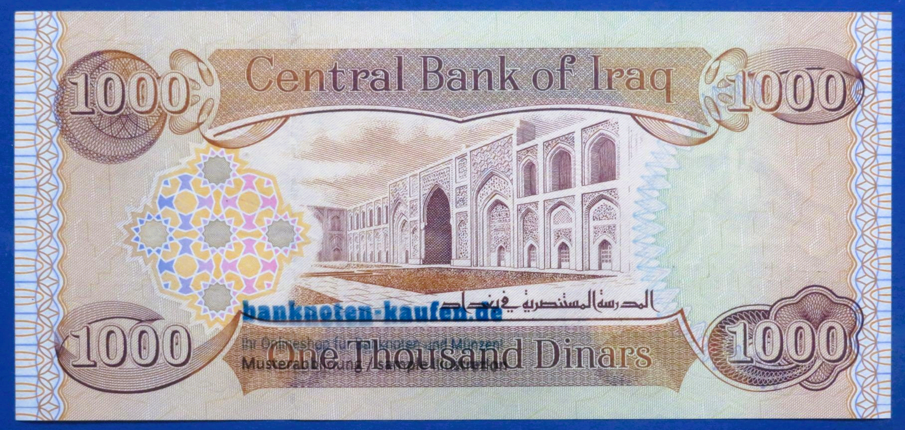Iraq - 1,000 Dinars, 2003, uncirculated (UNC), P-93a