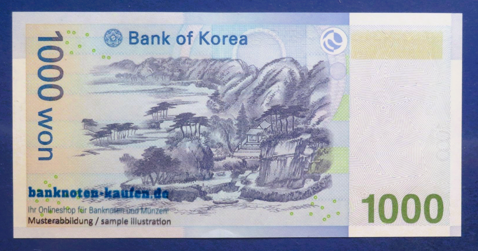 South Korea - 1,000 Won, 2007ND, uncirculated (UNC), P-54