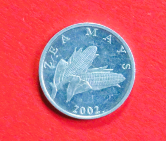 Kroatien:  1 Lipa, 1994+, gebraucht (used / ss-vz), # 16 (Inschrift Latein)