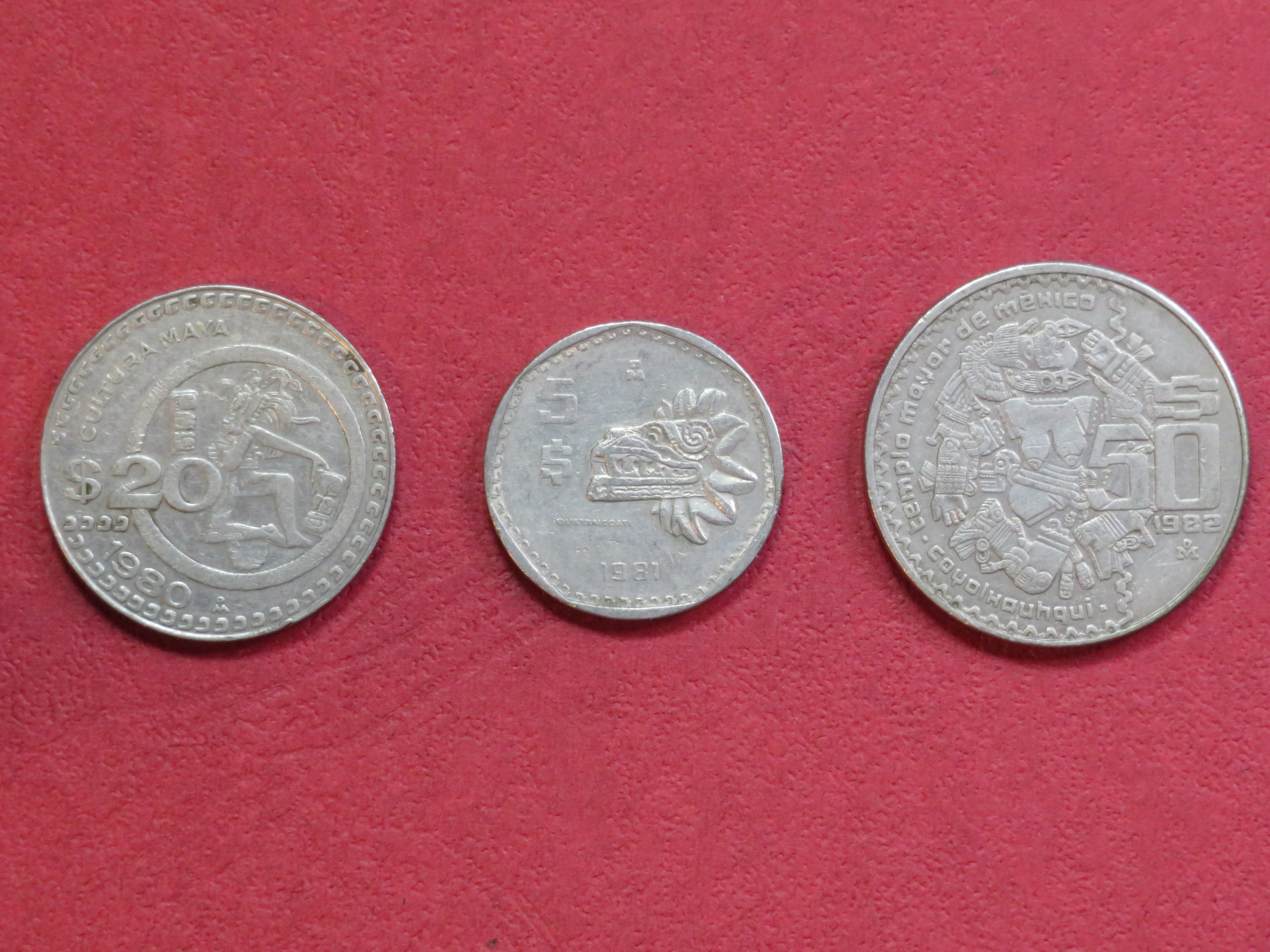 Colombia - Coin Set 1974-1981 - USED