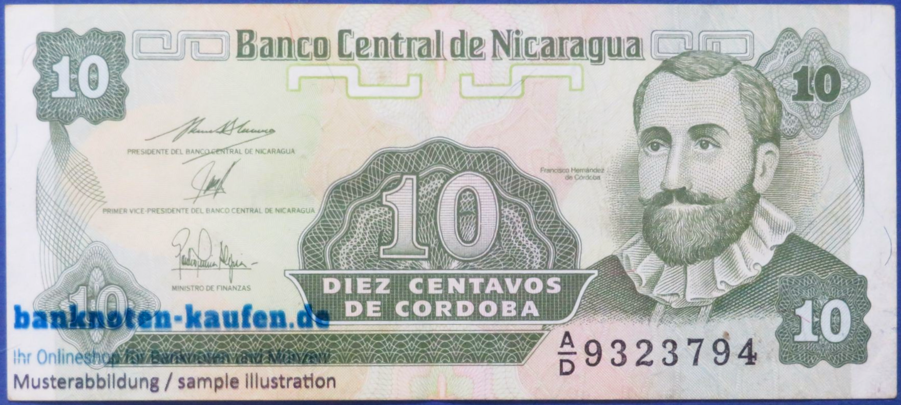 Nicaragua, 10 Centavos, 1991ND, gebraucht (USED / VF), P-169