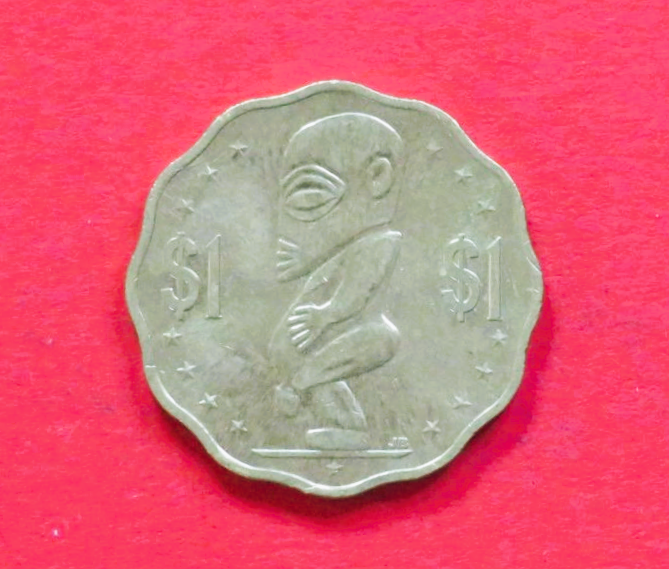 Cook Islands: 1 Dollar, 2015, circulated (used / vf), # 901a
