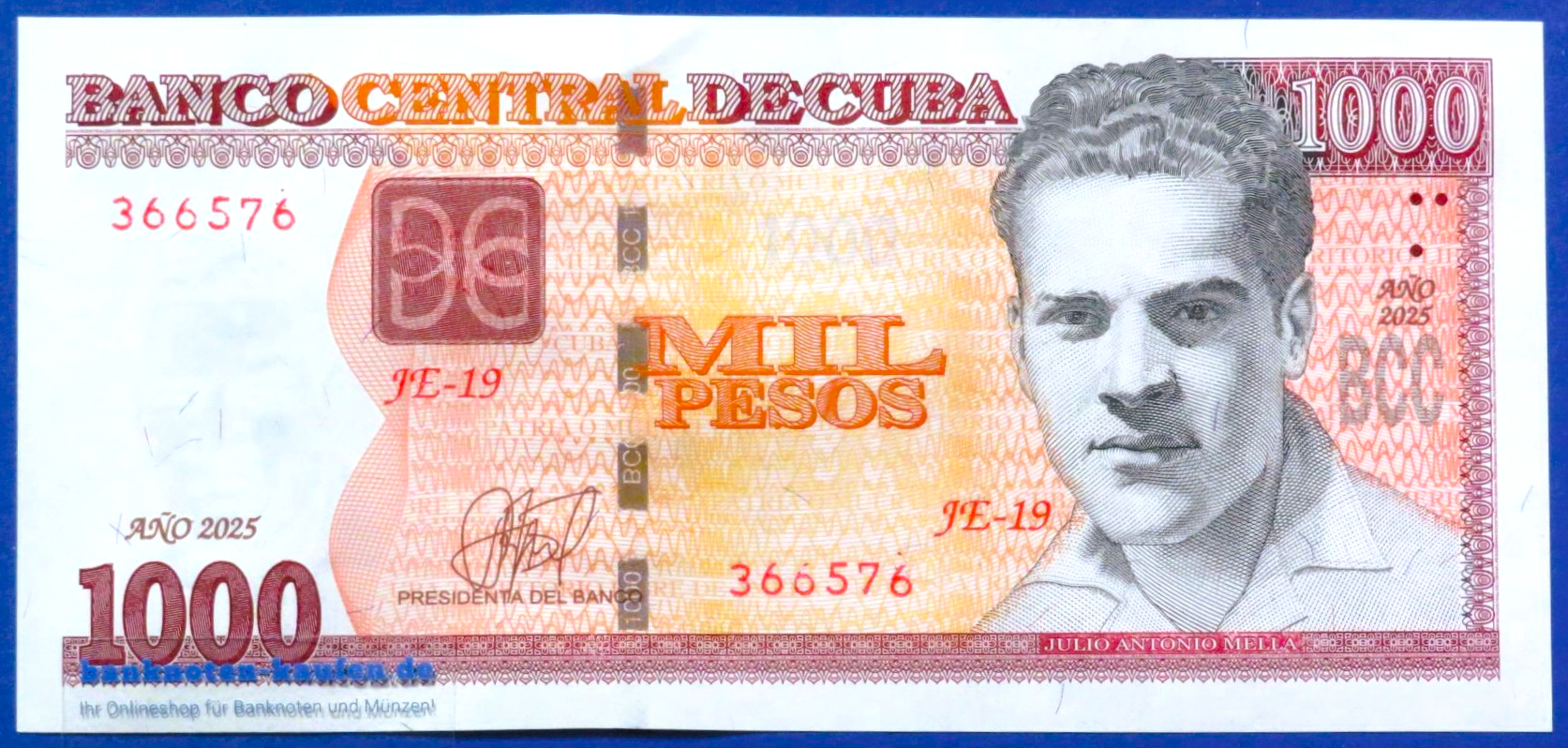Caribbean - 1,000 Pesos, 2025, uncirculated (UNC), P-132e
