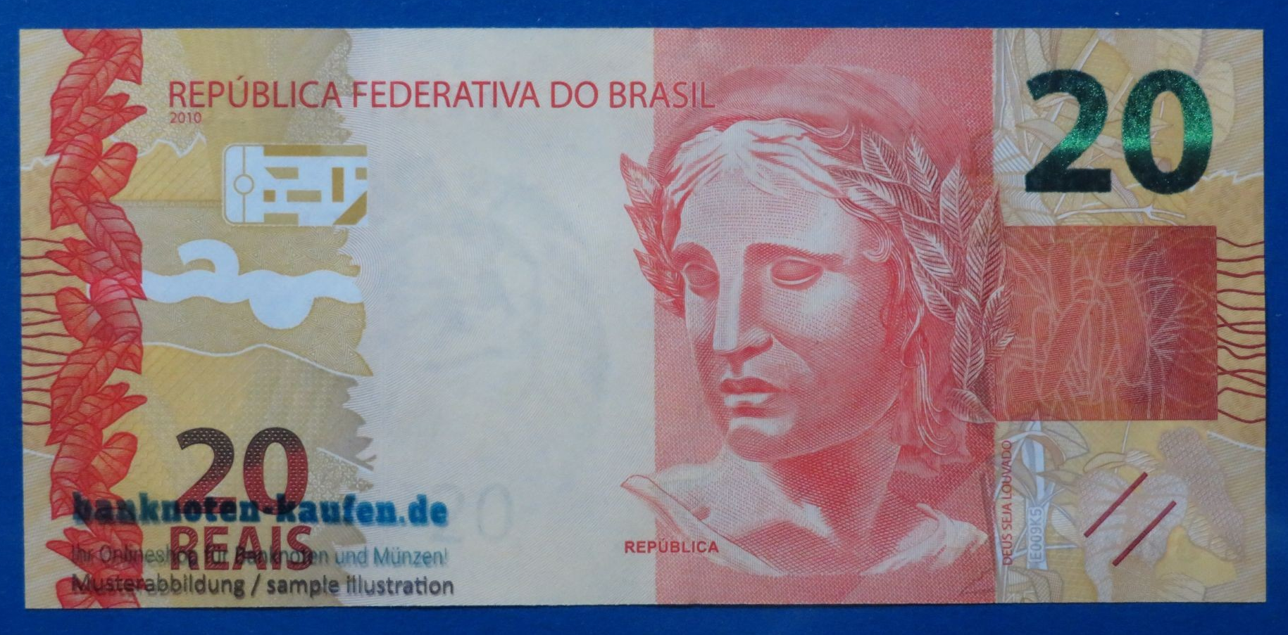 Brazil, 20 Reais, 2010, uncirculated (UNC), P-255
