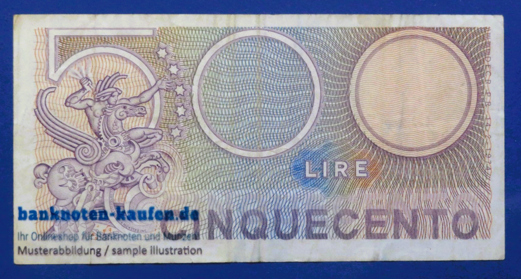 Italien, 500 Lire, 1974, gebraucht (USED / VF), P-94
