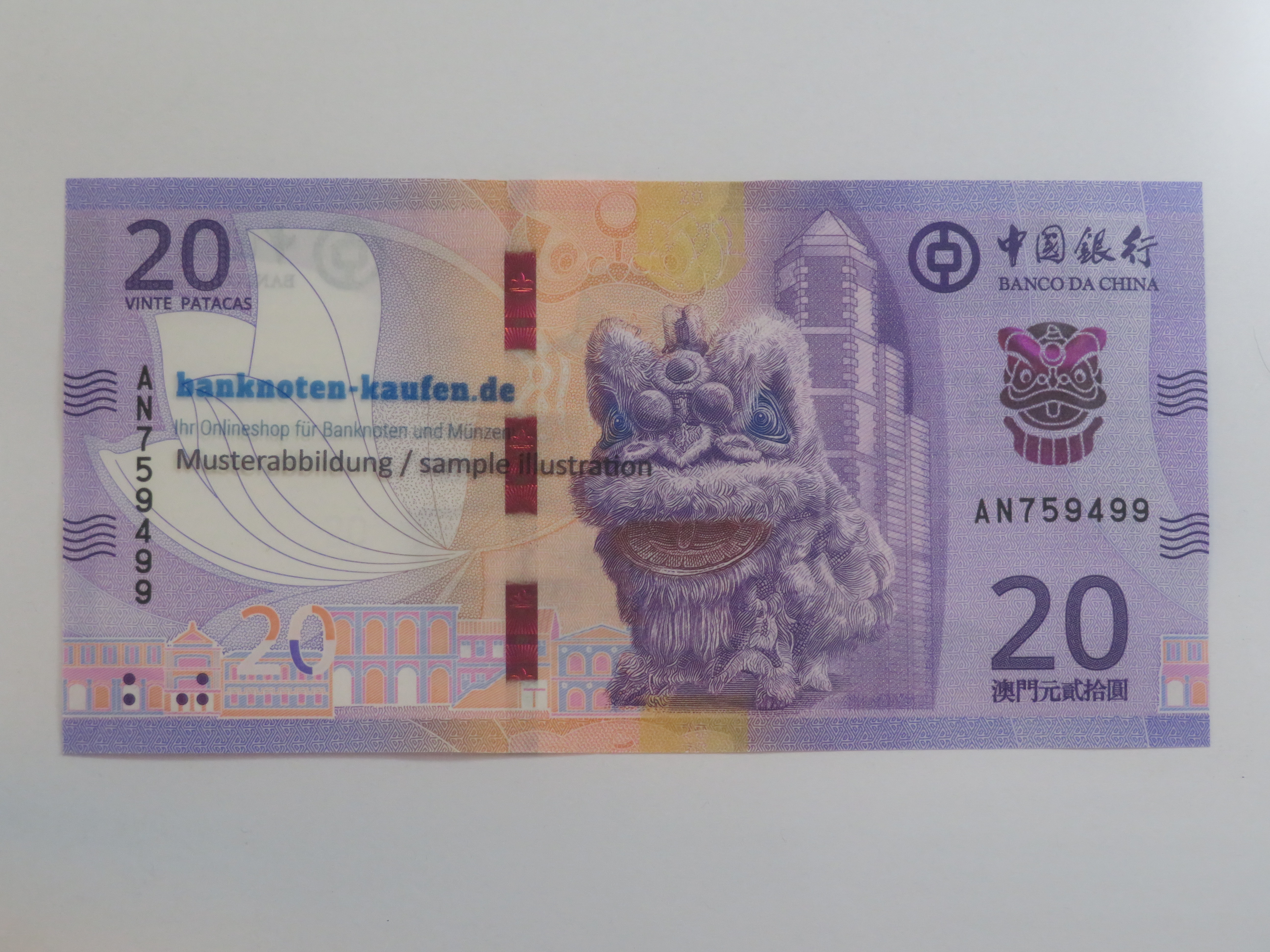 China - 5 Yüan - UNC