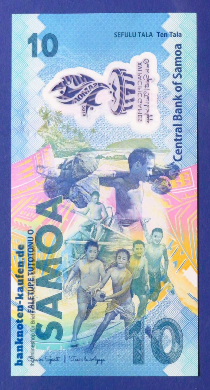 Samoa, 10 Tala, 2019, uncirculated (UNC), Polymer, Commemorative issue, P-45