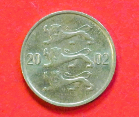 Estland:  10 Senti, 1991-2008, gebraucht (used / vz), # 23